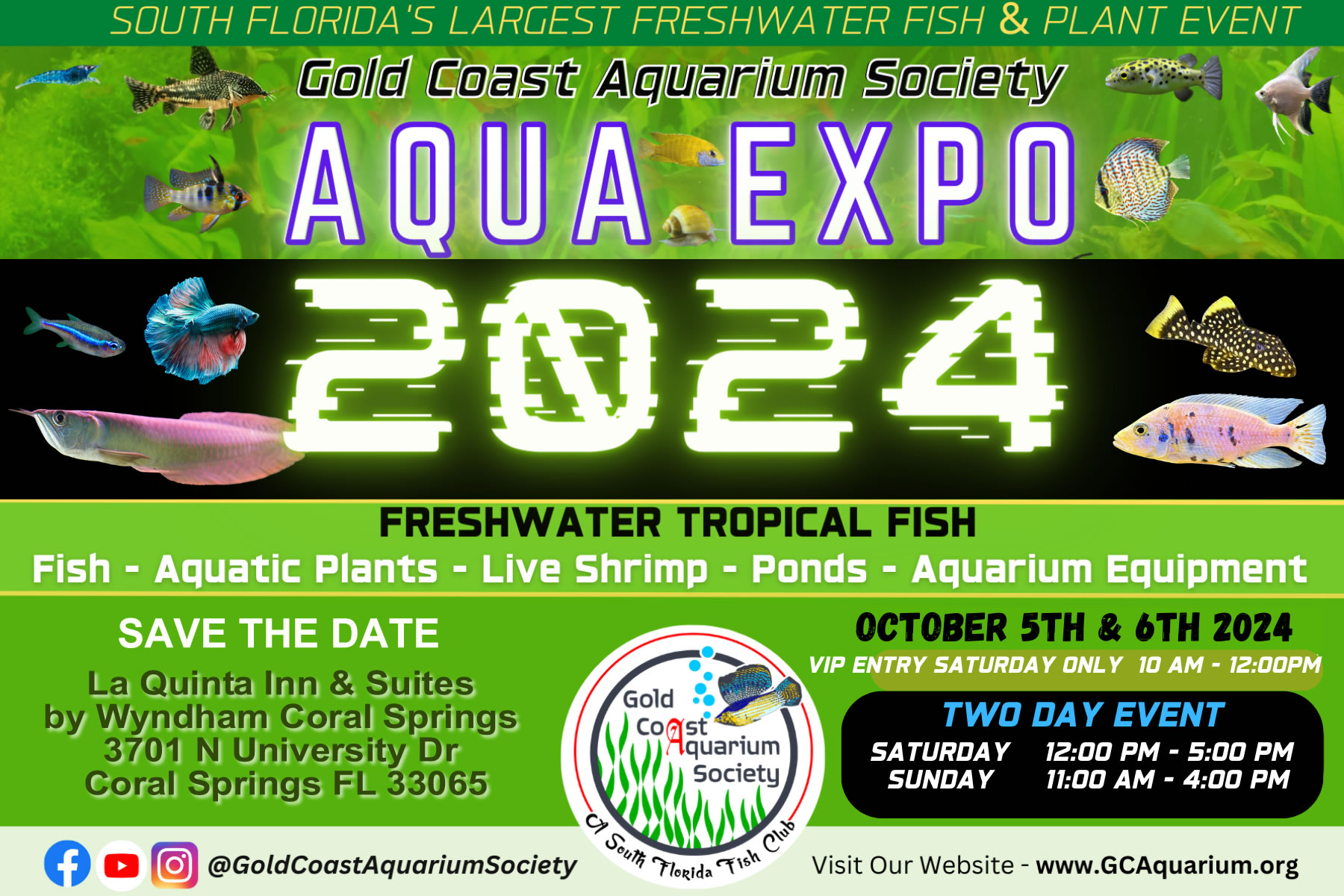 October 56 — AQUA EXPO Gold Coast Aquarium Society